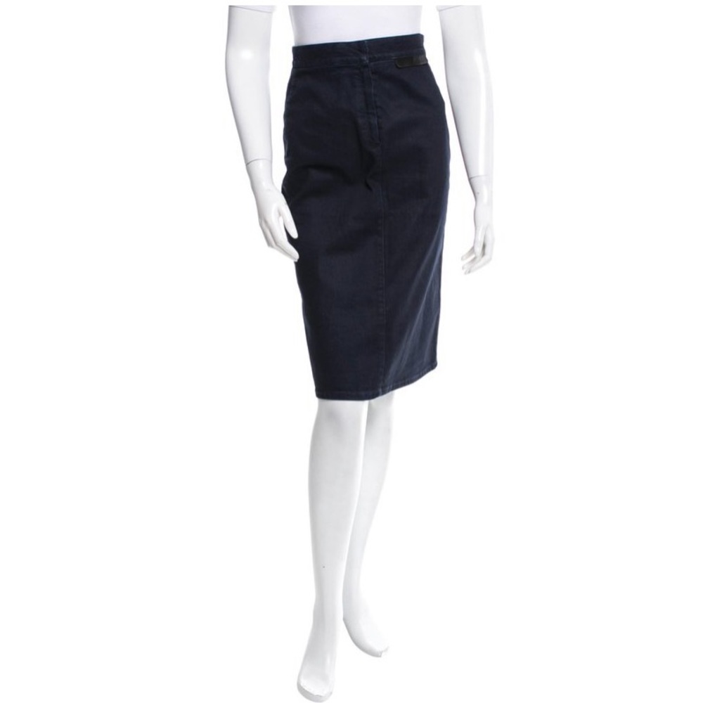 Stella McCartney Dark Denim Pencil Skirt Sz 27